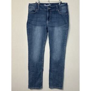 WRANGLER Women’s Jeans 13/32 Straight Leg Denim Cowgirl Grunge Country City
